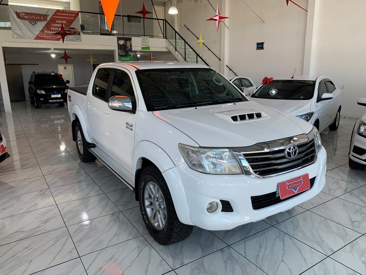 TOYOTA HILUX SRV 3.0 D-4D 4x4 TURBO DIESEL AUTOMÁTICA | 2013 🤩 - Imagem 3